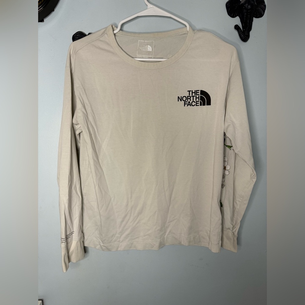 The North Face Off-White Long Sleeve Shirt